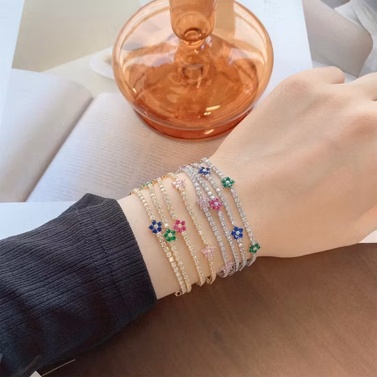 Brazalete chapado en oro de la joyería de la señora de los brazaletes del puño de las pulseras de la moda del encanto