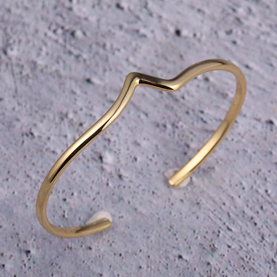 Plata de Ley 925, moda 2023, joyería fina para mujer, chapado en oro Real de 18K, venta al por mayor de fábrica, recién llegado, brazalete único