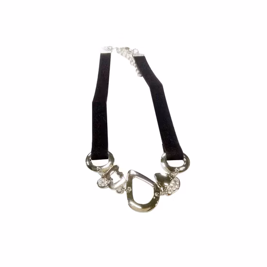 Gargantilla de metal personalizada de moda para niñas